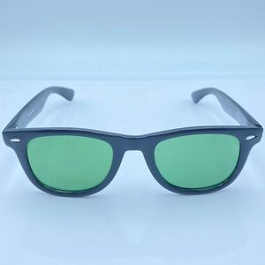 Vintage R.O.C Black Oval Sunglasses Frames